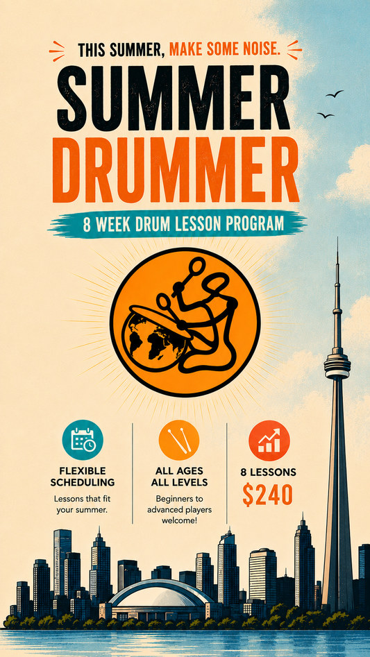Summer Drummer Lesson Package