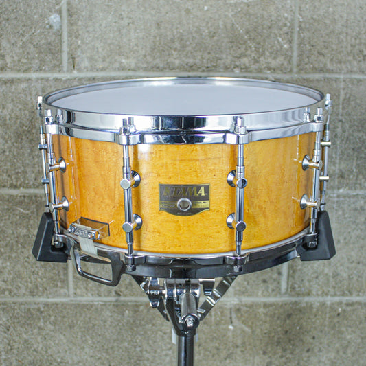 Tama Artwood Snare Drum – 6.5" x 14" – Birdseye Maple – Mid 80s (1986–87) – AW546