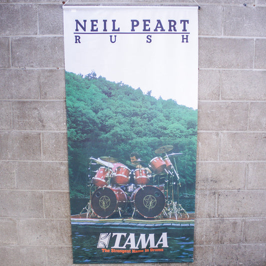 Tama Neil Peart 1982 Tama Banner