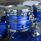 Tama Starclassic Walnut/Birch 4-Piece Shell Pack (22,10,12,16) - Laquer Ocean Blue Ripple