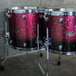 Tama Starclassic Walnut/Birch 5-Piece Shell Pack (22,10,12,14,16) - Molten Dark Raspberry Fade