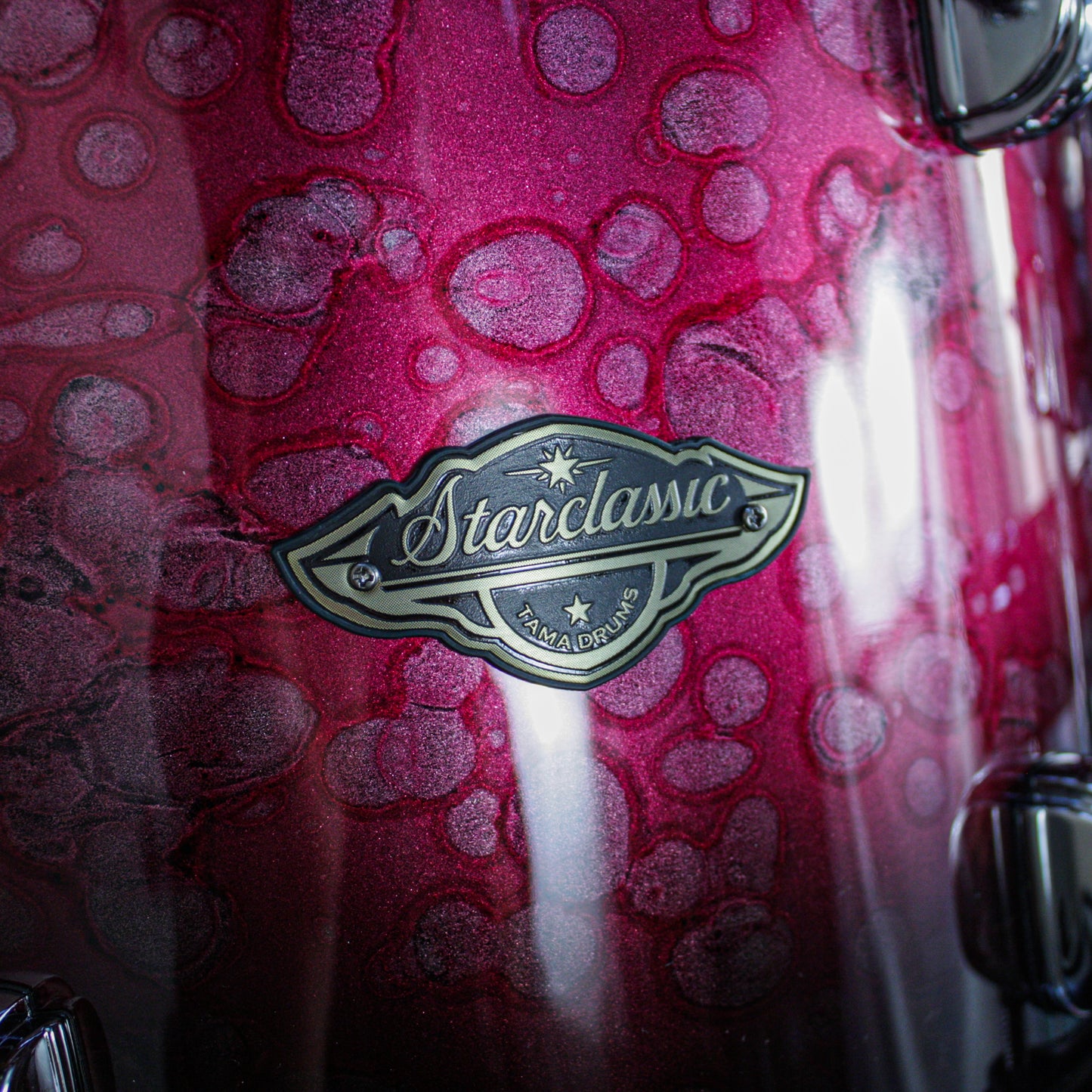 Tama Starclassic Walnut/Birch 5-Piece Shell Pack (22,10,12,14,16) - Molten Dark Raspberry Fade