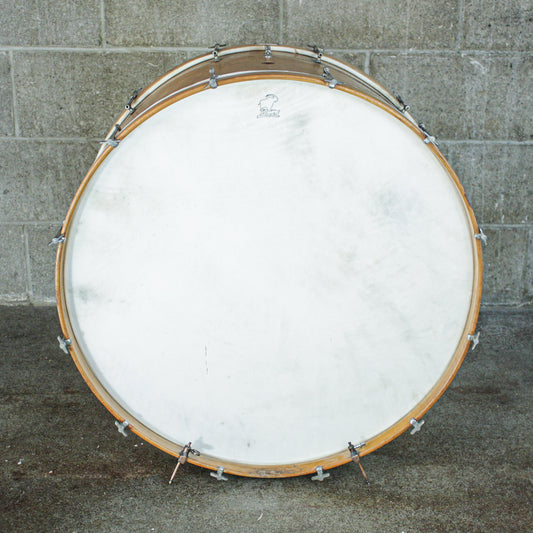 Walberg & Auge 28" Early 1900's Hinged Bass Drum