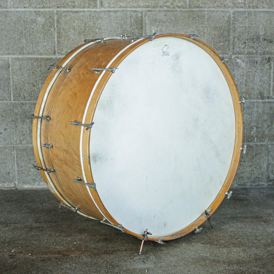 Walberg & Auge 28" Early 1900's Hinged Bass Drum