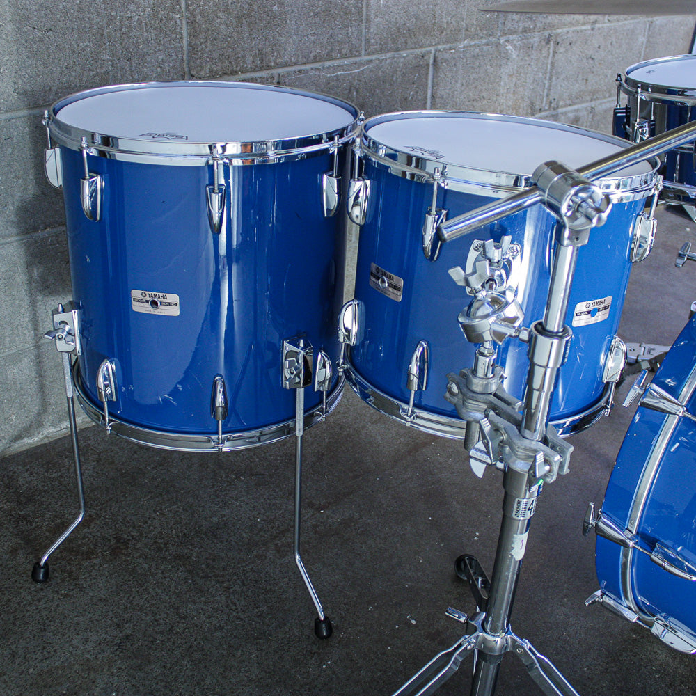 Yamaha 1987 Cobalt Blue Tour Custom 4 Piece Drum Kit