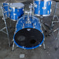 Yamaha 1987 Cobalt Blue Tour Custom 4 Piece Drum Kit