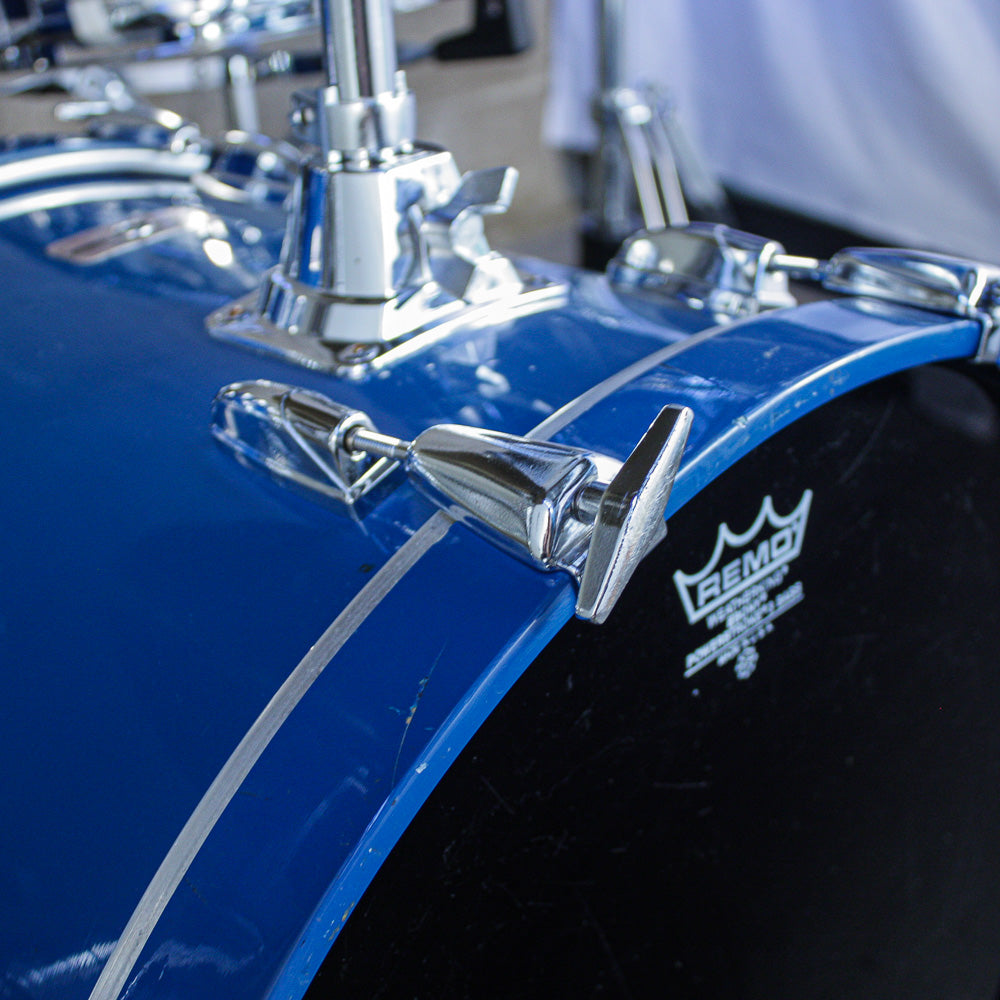 Yamaha 1987 Cobalt Blue Tour Custom 4 Piece Drum Kit