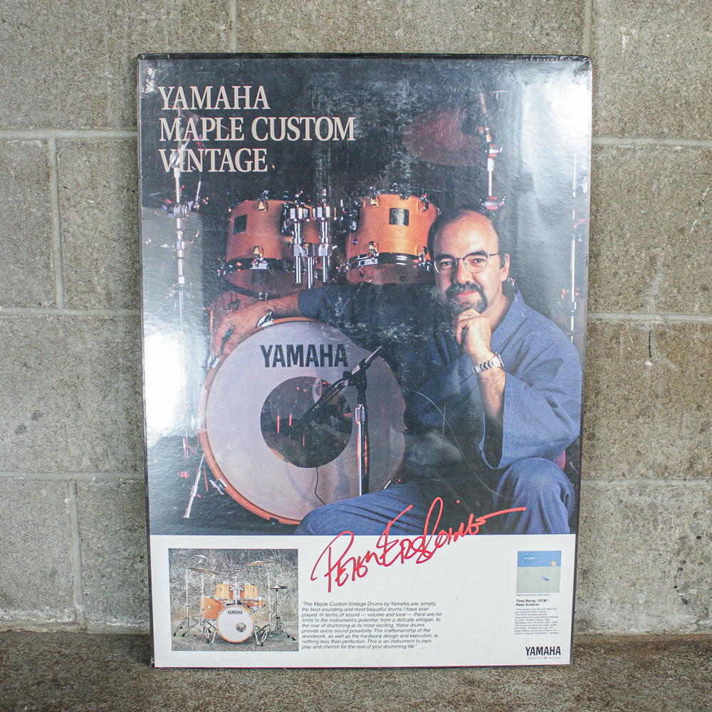 Yamaha 1990 Signature Peter Erskine Snare Series Poster