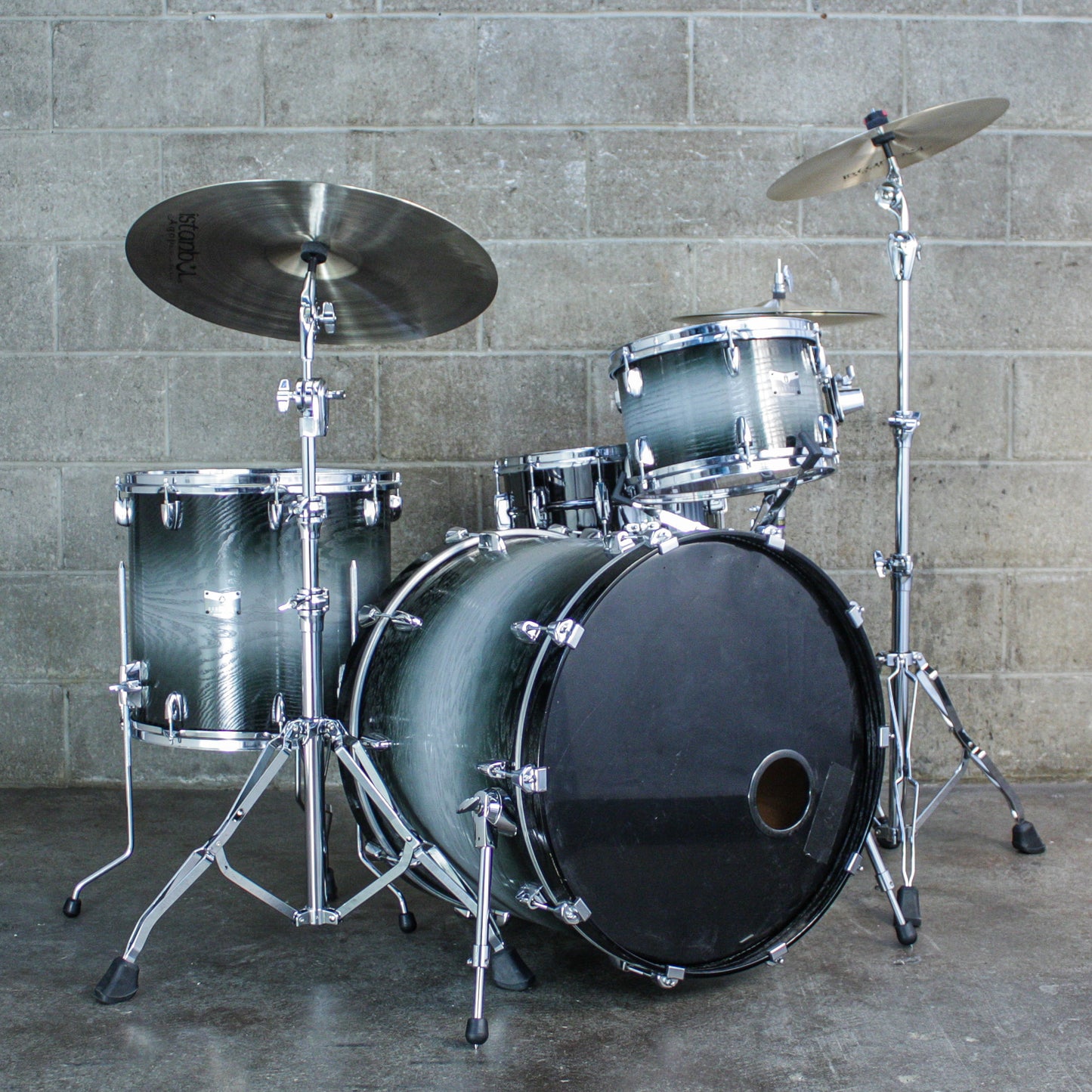 Yamaha Rock Tour (22/16/12) Textured Smoke Sunburst