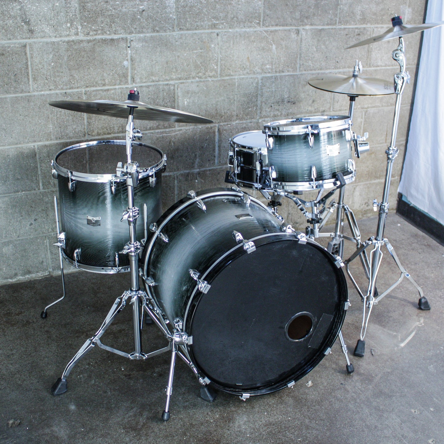 Yamaha Rock Tour (22/16/12) Textured Smoke Sunburst