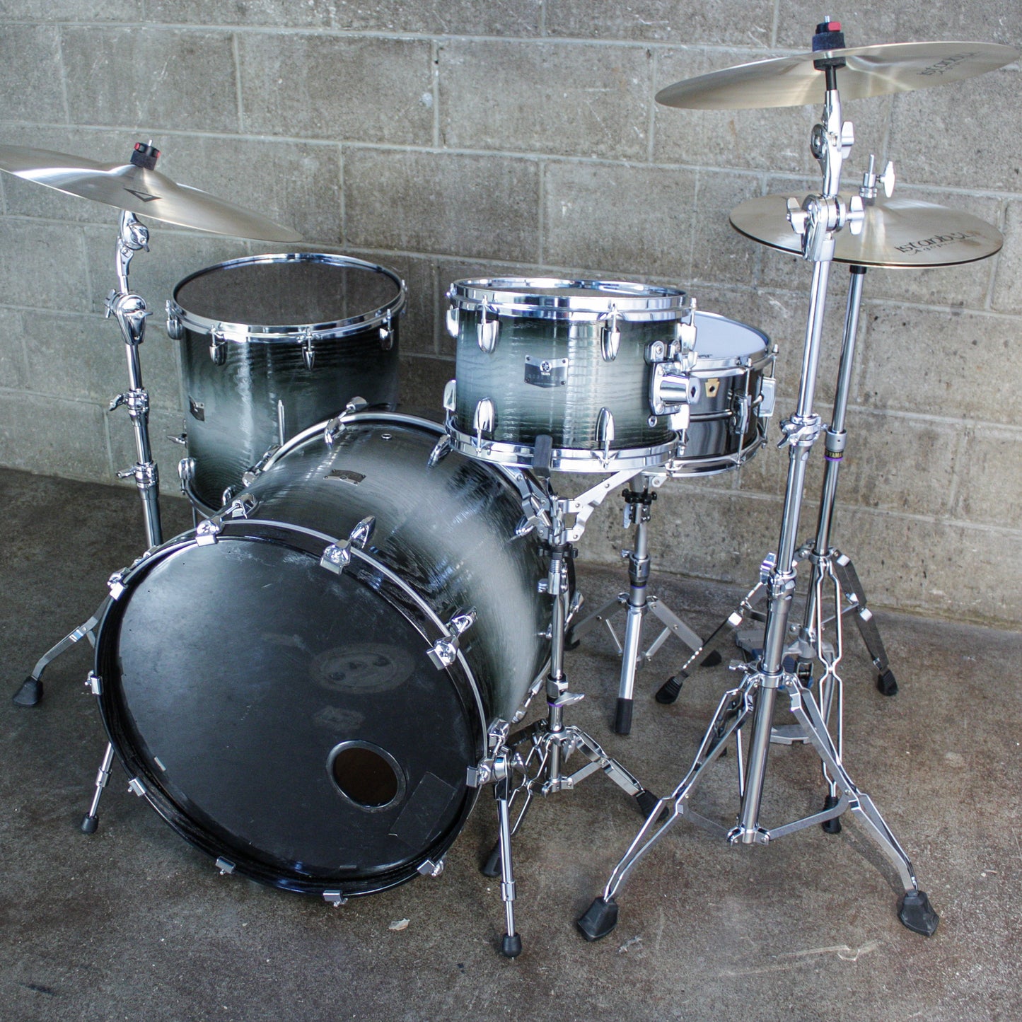 Yamaha Rock Tour (22/16/12) Textured Smoke Sunburst