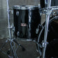 Yamaha Tour Custom Double Bass Drum Set (1985–1988) – Made in Japan – Solid Black