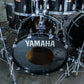 Yamaha Tour Custom Double Bass Drum Set (1985–1988) – Made in Japan – Solid Black