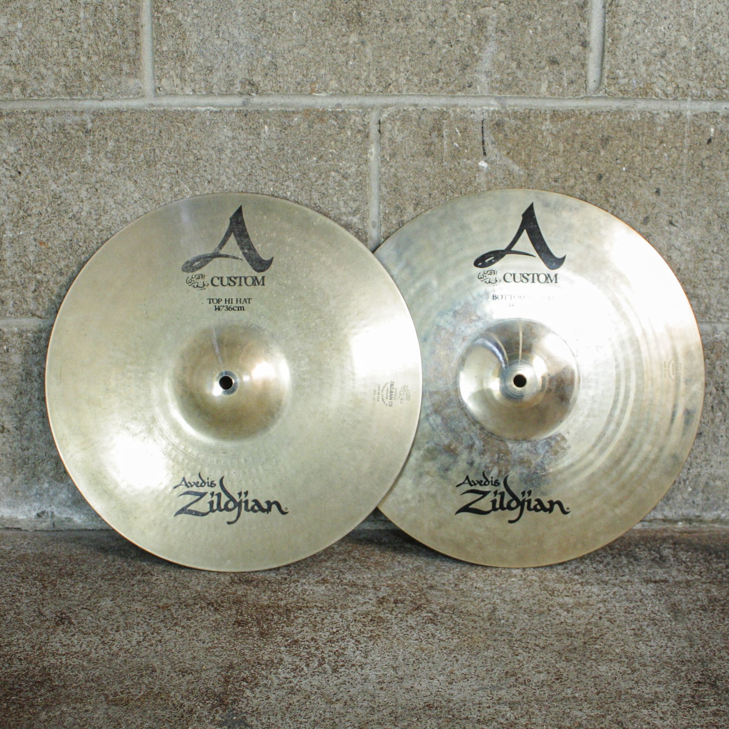 Zildjian 14" A Custom Hi Hats