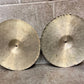 Zildjian 14" K Istanbul Hihats Turkish Intermediate Stamp 1959-66