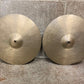 Zildjian 14" K Istanbul Hihats Turkish Intermediate Stamp 1959-66