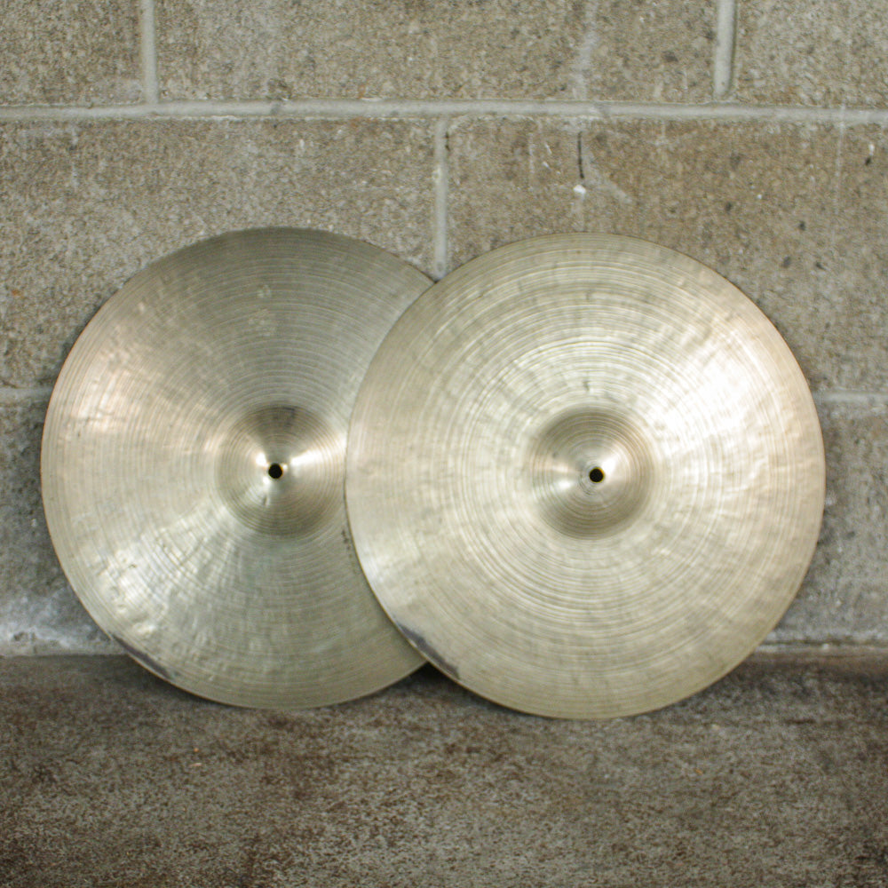 Zildjian 14" K Istanbul Hihats Turkish Intermediate Stamp 1959-66