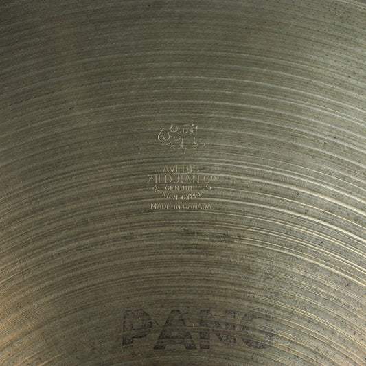 Zildjian 20" 1970's Avedis Pang Cymbal