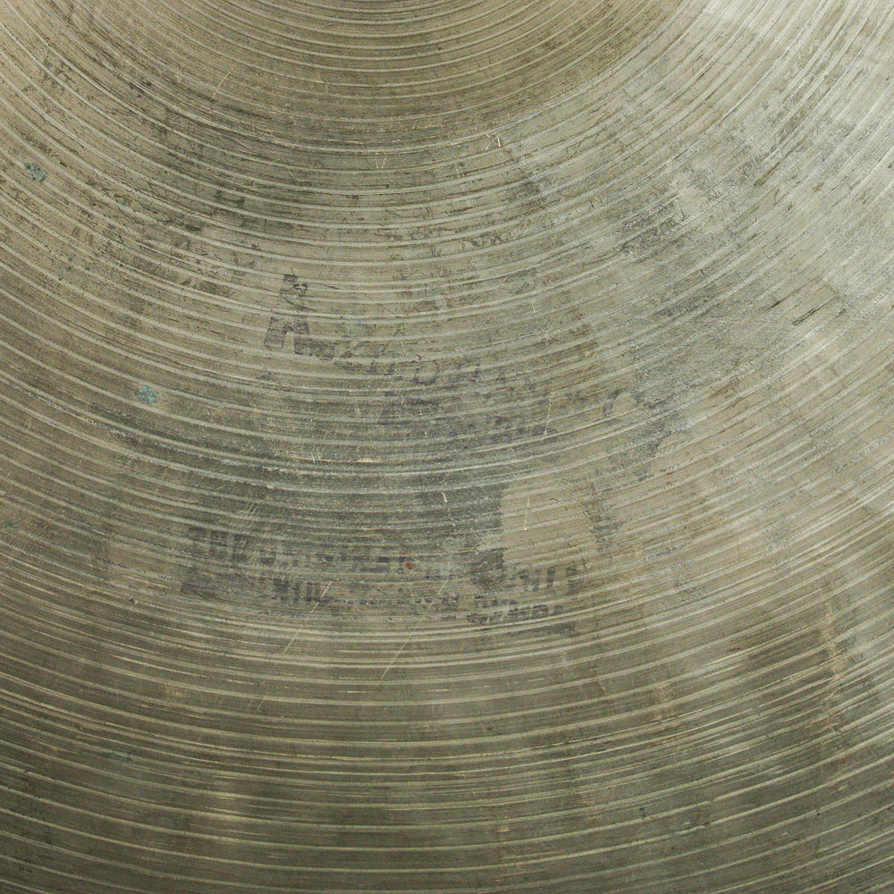 Zildjian 20" K Istanbul 1959-66 Intermediate Stamp Sizzle Ride