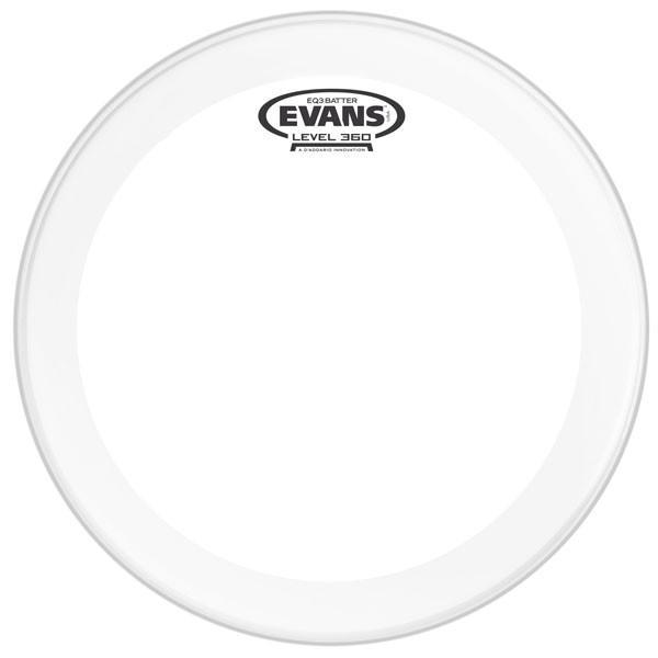 Evans EQ3 Clear Bass Drum Head