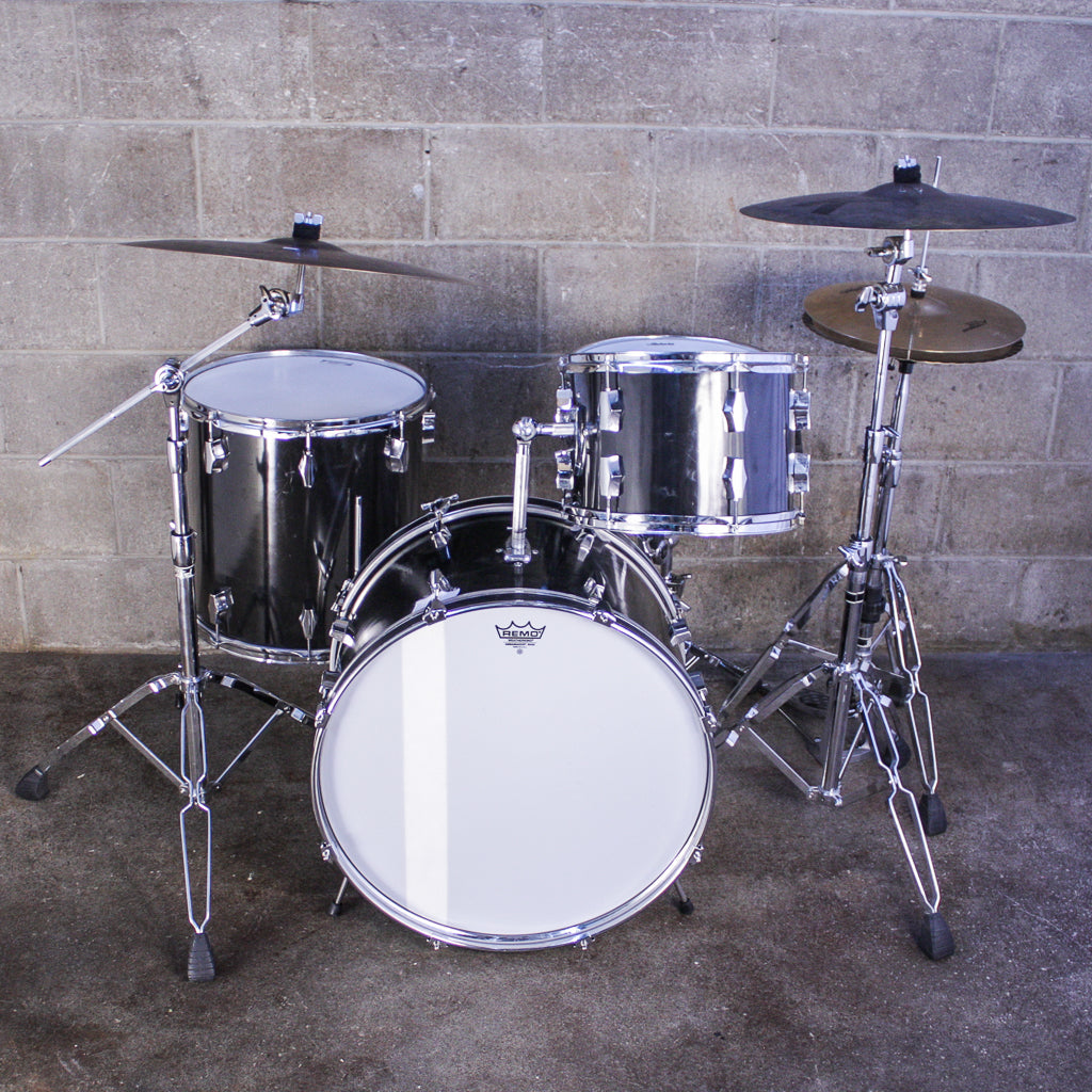 Fibes 1970's 13", 16", 22" Fibreglass Drum Set