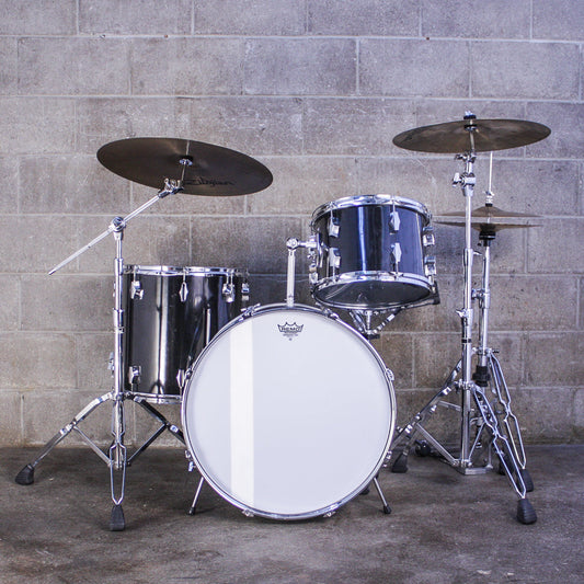 Fibes 1970's 13", 16", 22" Fibreglass Drum Set