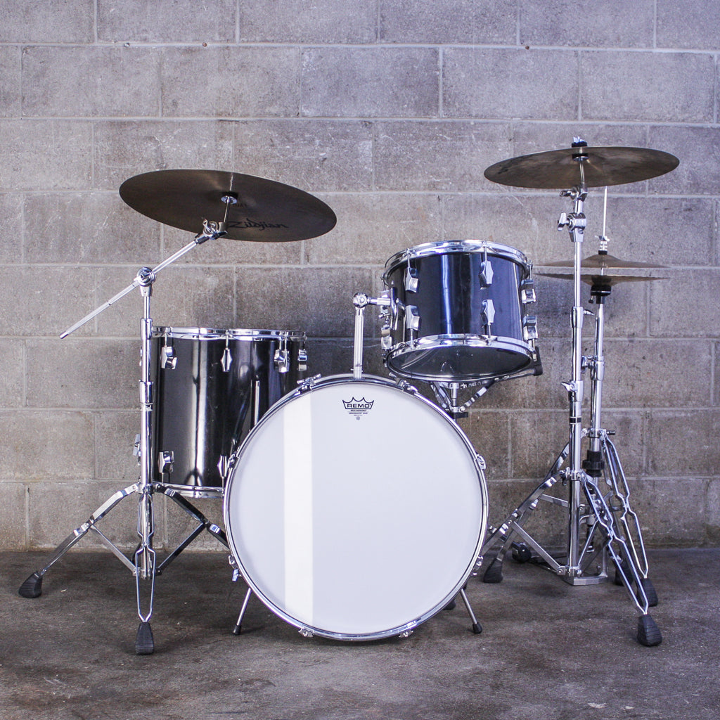 Fibes 1970's 13", 16", 22" Fibreglass Drum Set