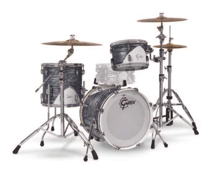 Gretsch Renown ’57 Series 3-Piece Drum Shell Pack, Silver Oyster Pearl