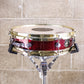 Neil Peart's DW 3" x 13" Red Sparkle Lacquer Snare Drum