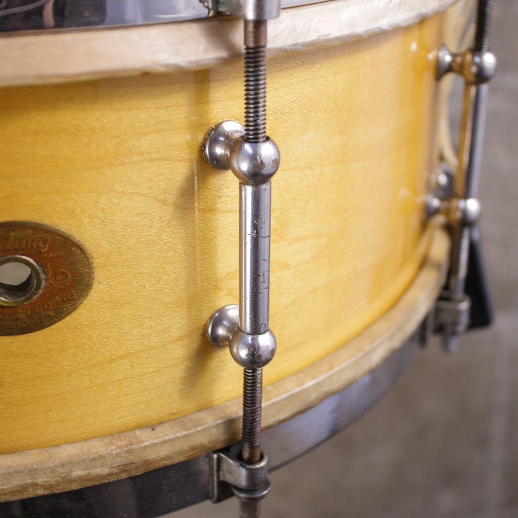 Super-Ludwig Wood Shell Late '20's 5" x 14" Snare Drum